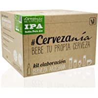 #Cervezanía - Kit de elaboración de cerveza artesana India Pale Ale IPA. Elabora 5 litros de cerveza en casa